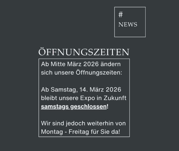 samstags geschlossen - neue öffnungszeiten